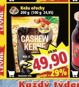 Norma Kešu ořechy nabídka
