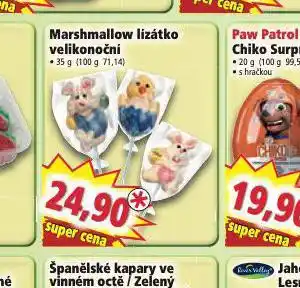 Norma Marshmallow lízátko velikonoční nabídka