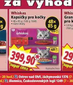 Norma Whiskas kapsičky pro kočky nabídka
