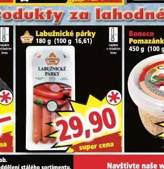 Norma Labužnické párky nabídka