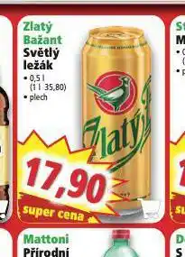 Norma Pivo zlatý bažant nabídka