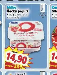 Norma Milko řecký jogurt nabídka