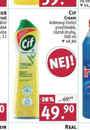 Rossmann Cif cream krémový čistící prostředek nabídka