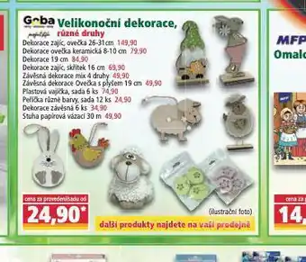 Norma Velikonoční dekorace nabídka