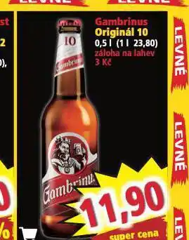 Norma Pivo gambrinus originál nabídka