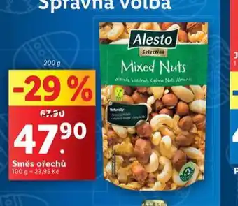 Lidl Směs ořechů nabídka