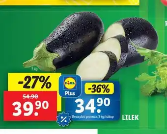 Lidl Lilek nabídka