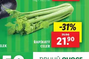 Lidl Řapíkatý celer nabídka