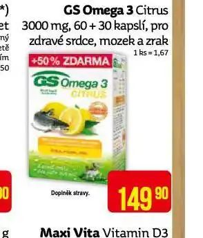 Gs omega 3 citrus