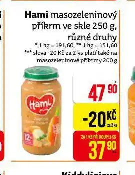 Teta Hami masozeleninový příkrm nabídka