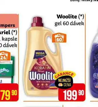 Teta Woolite gel nabídka