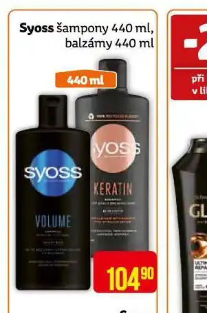 Teta Syoss šampon, balzám nabídka