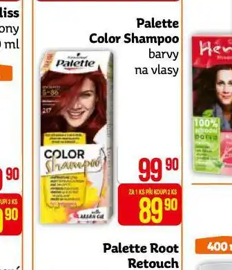 Teta Palette color shapoo nabídka