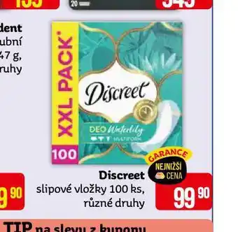 Teta Discreet slipové vložky nabídka