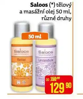 Teta Saloos tělový a masážní olej nabídka