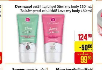 Teta Dermacol zeštíhlující gel nabídka