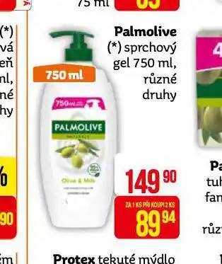 Teta Palmolive sprchový gel nabídka