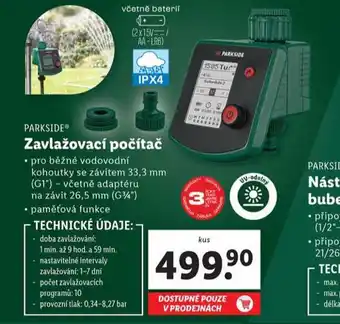Lidl Zavlažovací počítač nabídka