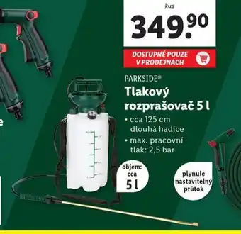 Lidl Tlakový rozprašovač 5l nabídka