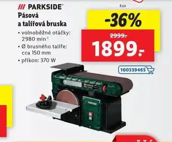 Lidl Pásová a talířová bruska nabídka