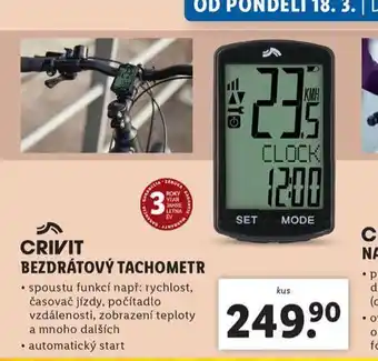 Lidl Bezdrátový tachometr nabídka