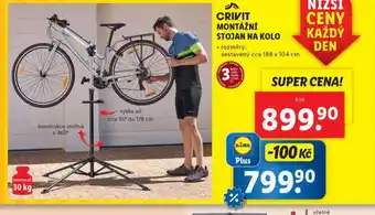Lidl Montážní stojan na kolo nabídka
