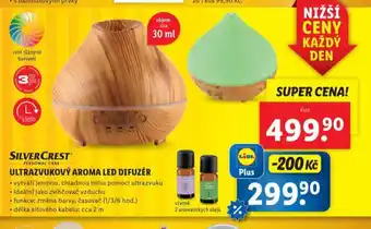 Lidl Ultrazvukový aroma led difuzér nabídka