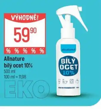 Globus Allnature bílý ocet 10% nabídka