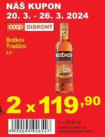 COOP DISKONT Božkov Tradiční nabídka