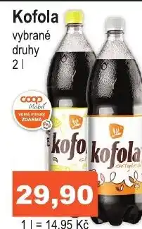 COOP DISKONT Kofola 2L nabídka