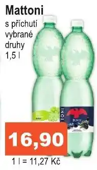 COOP DISKONT Mattoni 1.5L nabídka