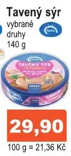COOP DISKONT Tavený sýr nabídka