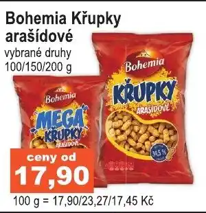 COOP DISKONT Bohemia Křupky arašídové nabídka