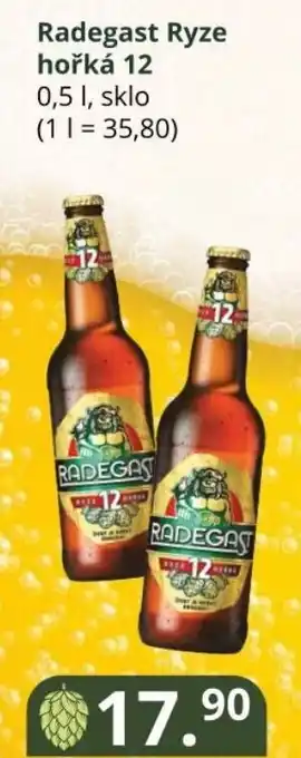 Potraviny CZ Radegast Ryze hořká 12 0.5L nabídka