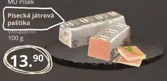 Potraviny CZ Písecká játrová paštika nabídka