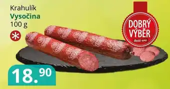 Potraviny CZ Krahulík Vysočina 100 g nabídka