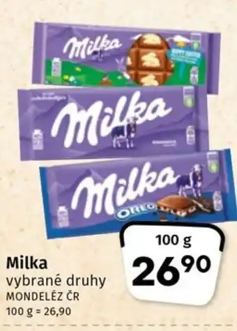 Coop Milka nabídka