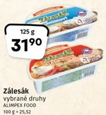 Coop Zálesák nabídka
