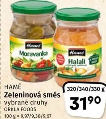 Coop HAMÉ Zeleninova směs nabídka