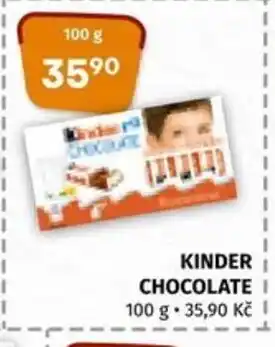 Coop KINDER CHOCOLATE nabídka