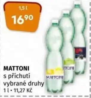 Coop MATTONI 1.5l nabídka