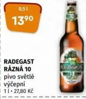 Coop RADEGAST RÁZNÁ 10 0.5L nabídka