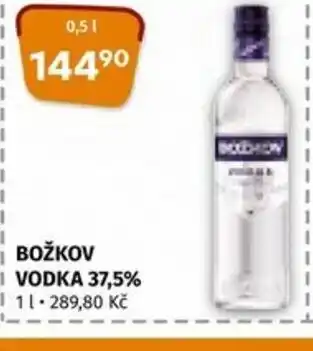 BOŽKOV VODKA 37,5% 0.5L