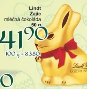 Jip Lindt Zajíc mléčná čokoláda 50 g nabídka