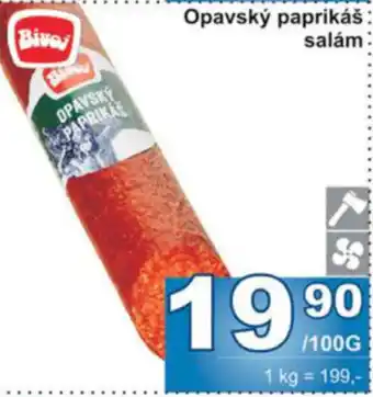 Jip Opavský paprikáš salam nabídka