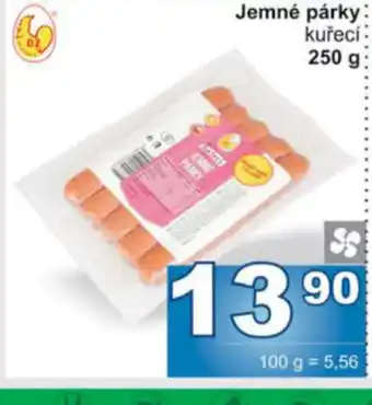 Jip Jemné párky nabídka
