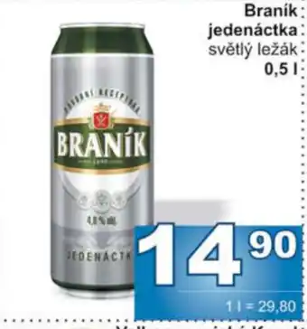 Jip Braník jedenáctka nabídka