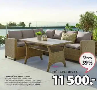 JYSK ZAHRADNÍ SESTAVA ULLEHUSE nabídka