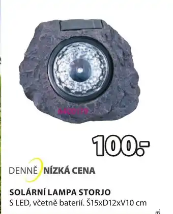 JYSK SOLÁRNÍ LAMPA STORJO nabídka