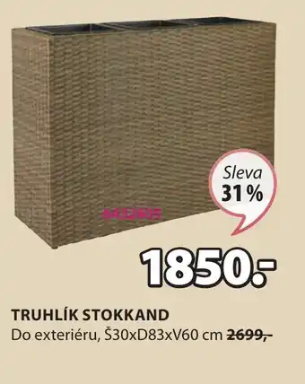 JYSK TRUHLÍK STOKKAND nabídka